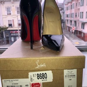 Christian Louboutin 120mm So Kate Patten Leather